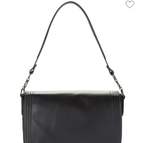 Longchamp Bags Longchamp Cavalcade Large Black Leather Shoulder Bag